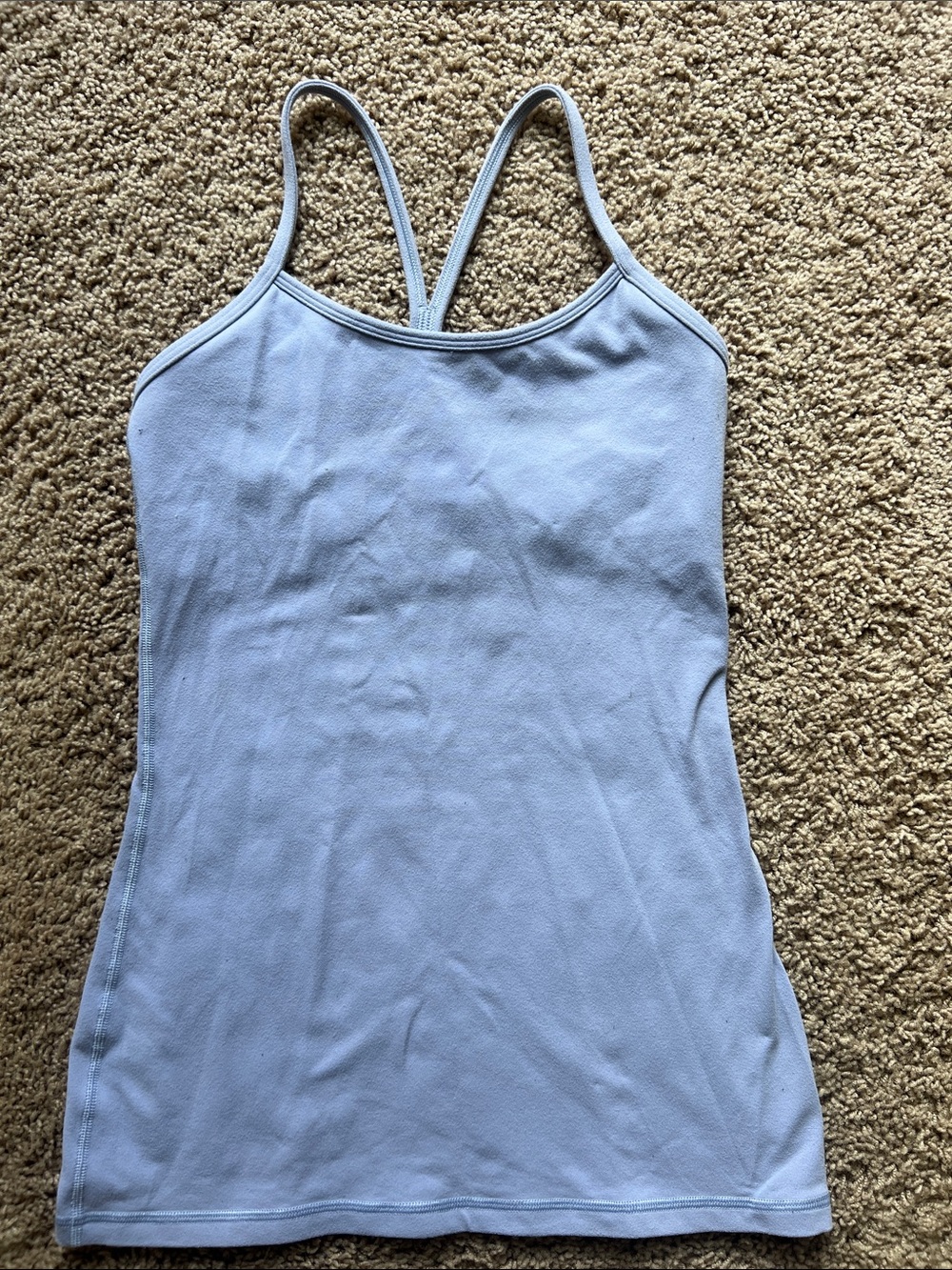 Lululemon Light purple Women's Strappy Tank Top size small